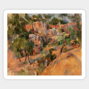 Bibemus by Paul Cezanne Sticker